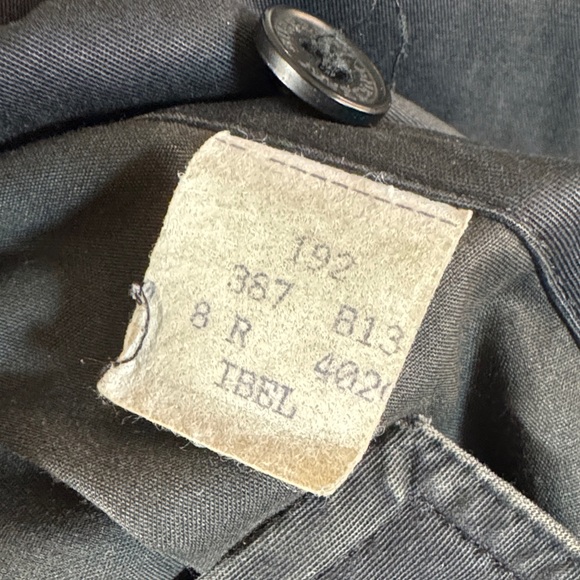 BURBERRY Vintage Classic Black Women's Car Coat Nova Check Size 8R Faded Fabric - Picture 16 of 16